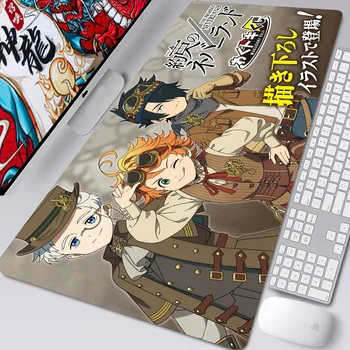 Promised Neverland 애니메이션 바닥 매트, 마우스 매트 데스크 매트, 패드 게임 액세서리, 프라임 게임 XXL 키보드 패드, 패딩 매트, 1 개 