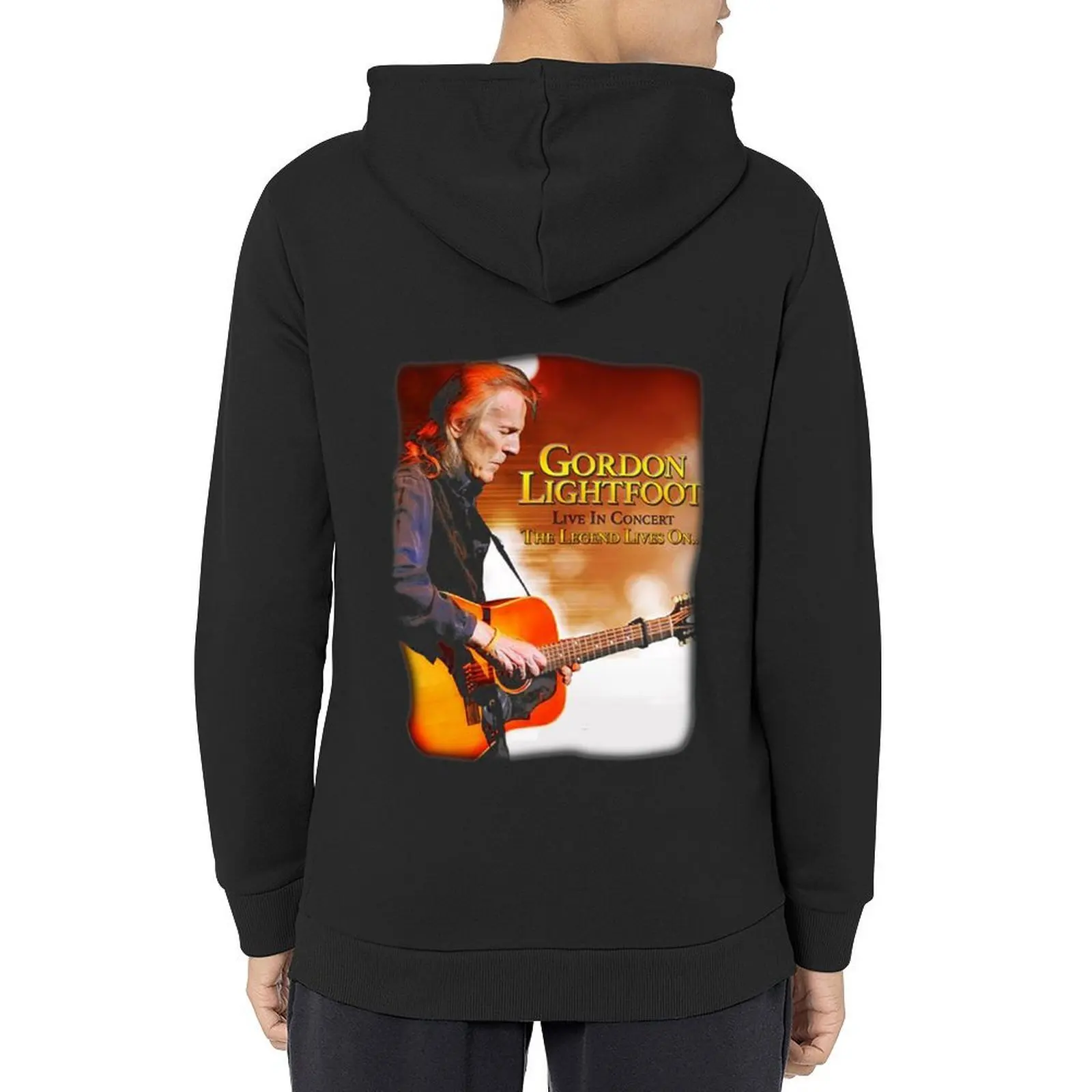 

GORDON LIGHTFOOT TOUR 2021 CONCERT Hoodie japanese style men's winter sweater mens clothes male clothes hoodie streetwear