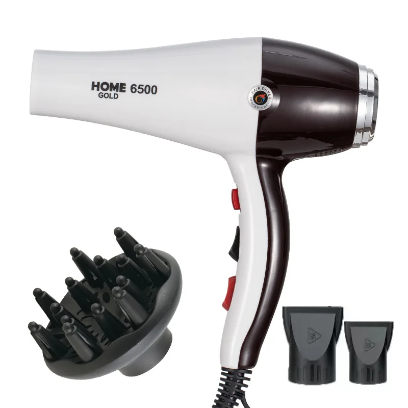 

Салон Профессиональный фен 3000 Вт с большим двигателем переменного тока горячего и холодного воздуха с низким уровнем шума