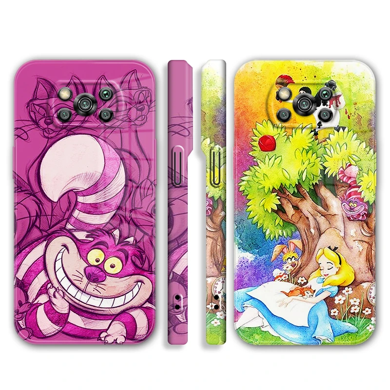 

Alice in Wonderland Cartoon Feilin Filim Luxury Cover For Xiaomi POCO F5 F4 F3 F2 X5 X4 X3 X2 M5 M4 M3 GT Pro Hard Phone Case