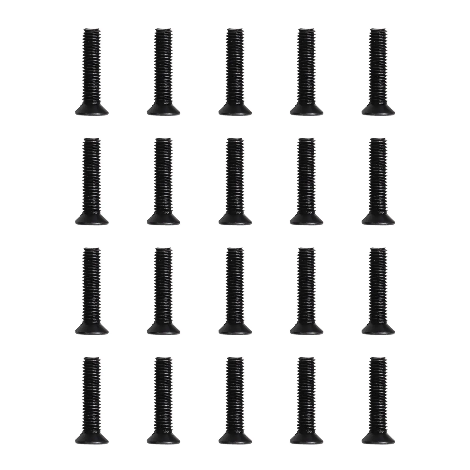 20Pcs Fixing Screws with Left Hand Thread M5M6 for Drill Chuck Adapter Robust Fasteners for Dependable Performance