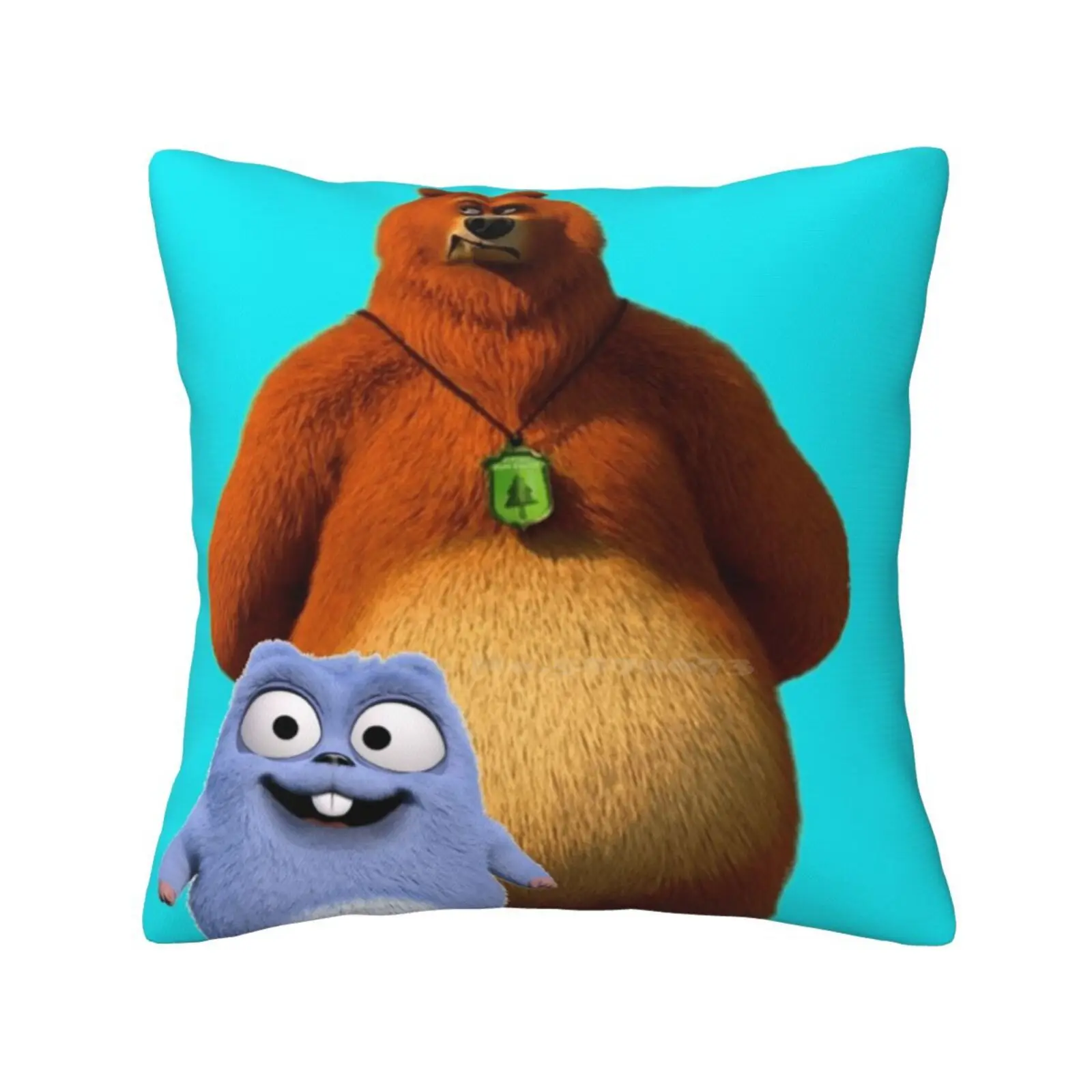 Grizzy And Lemmings 2022 Pillowslip Pillowcase At The Movies Cartoons Child 2021 Happynewyear Usa Canada Tuddlers Lemmings And