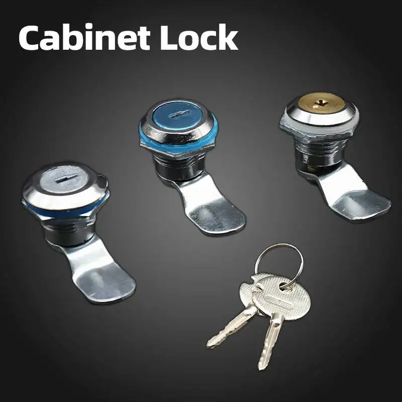 

5pcs Cylindrical Lock Iron Water Electric Meter Box Tongue Locks MS403 Small Circular 18m Distribution Cabinet