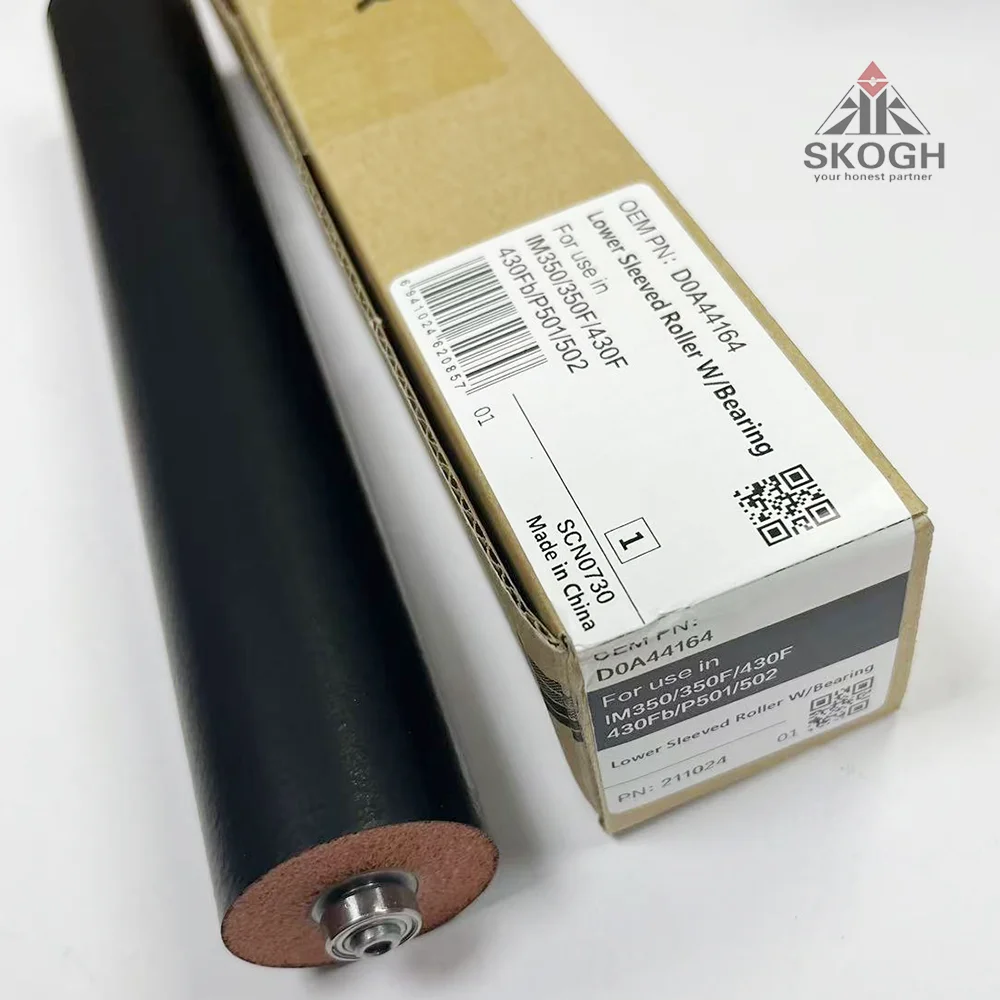OEM 품질 D0A44164 D0A4-4164 리코 IM350 IM350F IM430F IM430Fb IM430 IM 350 430 P501 P502용 하부 퓨저 압력 롤러
