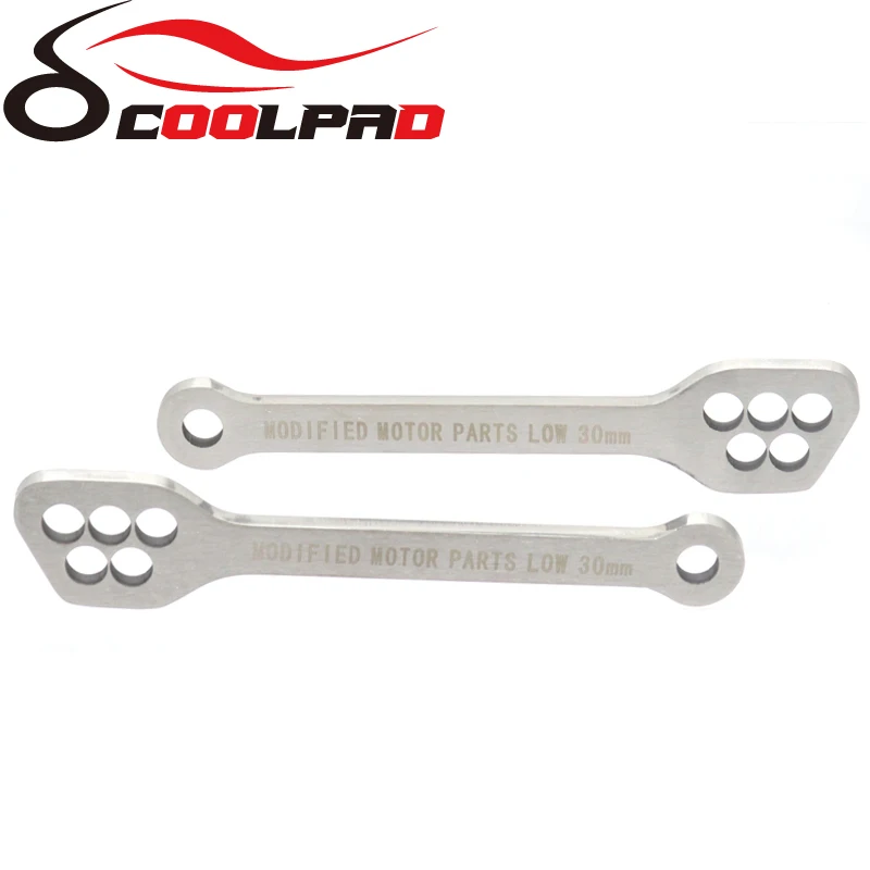 For Kawasaki Ninja 250 Ninja 300 Ninja 400 ZX-6R Z250 Z300 Z750 Z800 Lowering Links Kit Rear Suspension LinkageCap With Logo