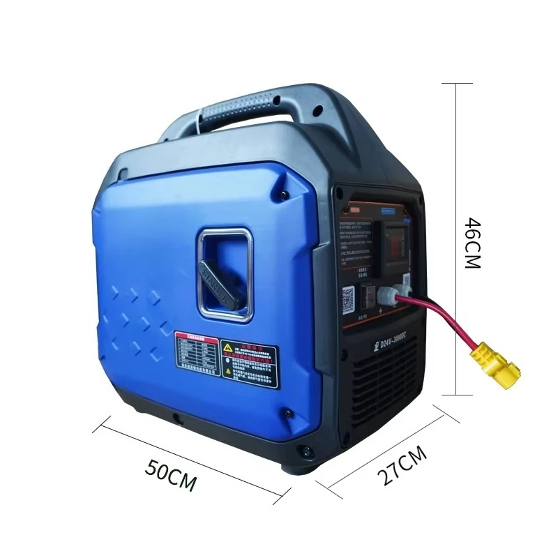 

12V parking air conditioner generator small portable silent intelligent self-starting truck DC power generation 24V