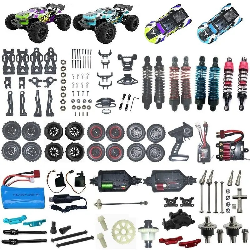 SG116MAXPRO Remote-Controlled Car Body Motor Chassis Assembly Body R-Clips Metal CVD Dogbone Upgrade Parts