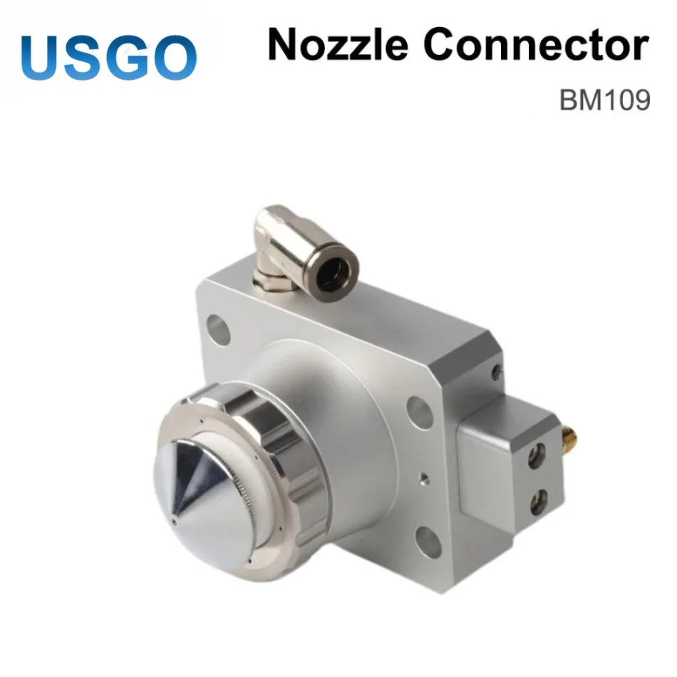 USGO Raytools BM109 Nozzle Connector Adapter Holder Seat for Fiber Laser Cutting Head Metal Sheet Cutter Machine