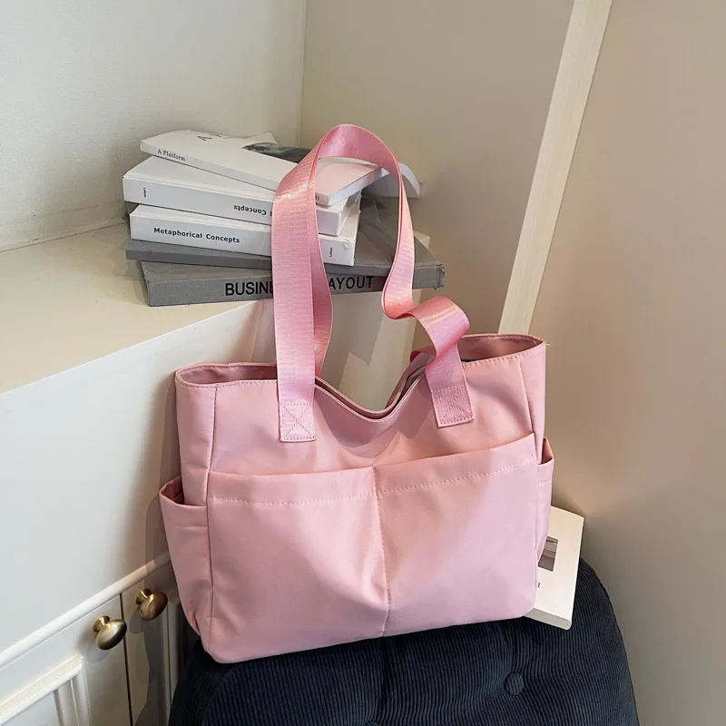 

New Fashion Versatile Large Capacity Tote Bag for Women Oxford Canvas Crossbody Bag Handbag Shoulder Bag Commuter Student