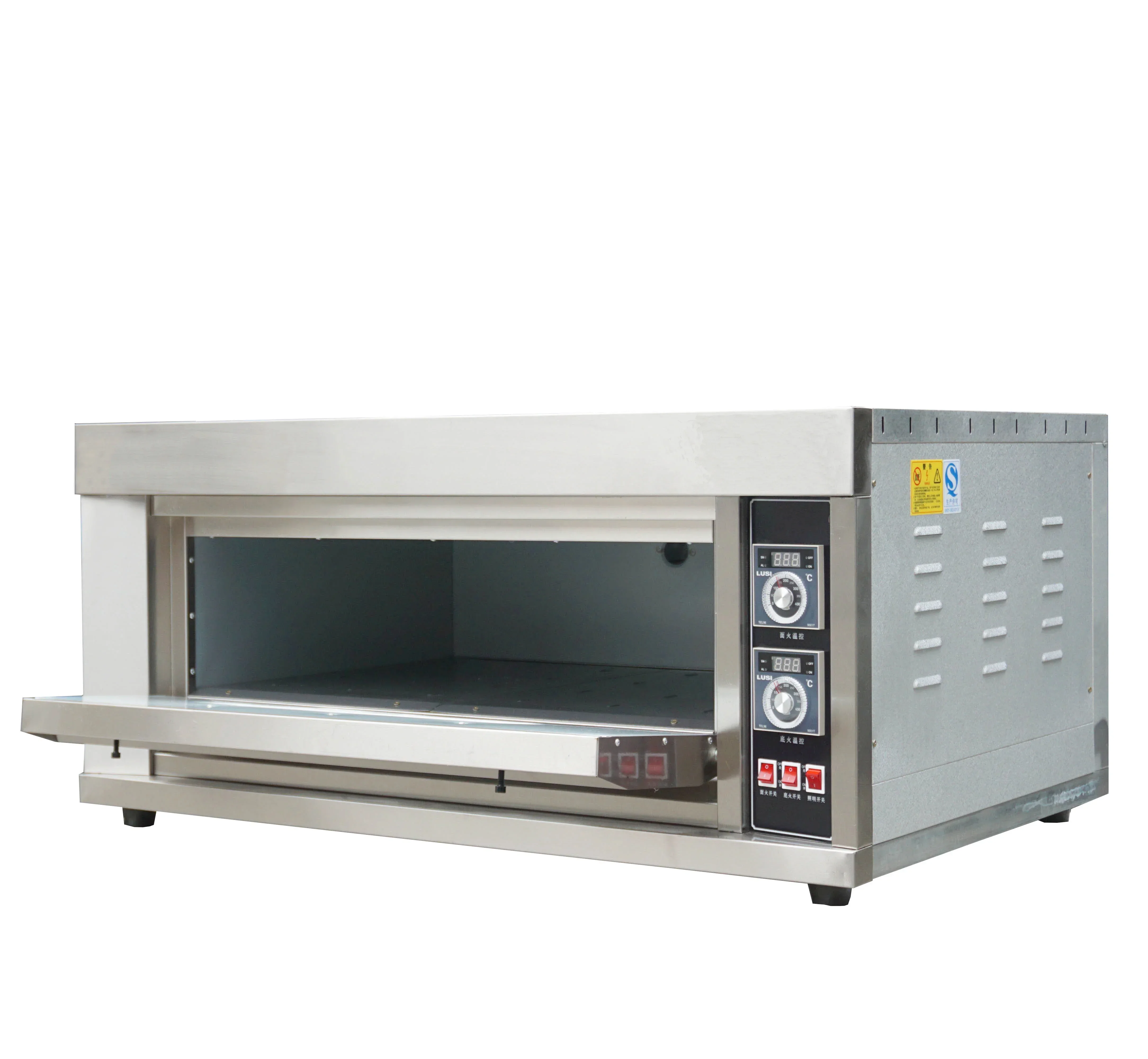 YYHC Top sale Commercial Use Electric 1-Deck 2-Tray Bread Baking Oven with Factory Price