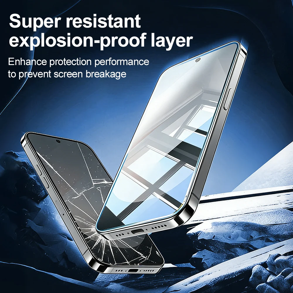 1-5 Stück Einfach zu installierender Sichtschutz-Displayschutz für Samsung Galaxy S26 Ultra S25 FE S24 Ultra S23 S22 S20 Anti-Spy Panzerglas – Detail 3