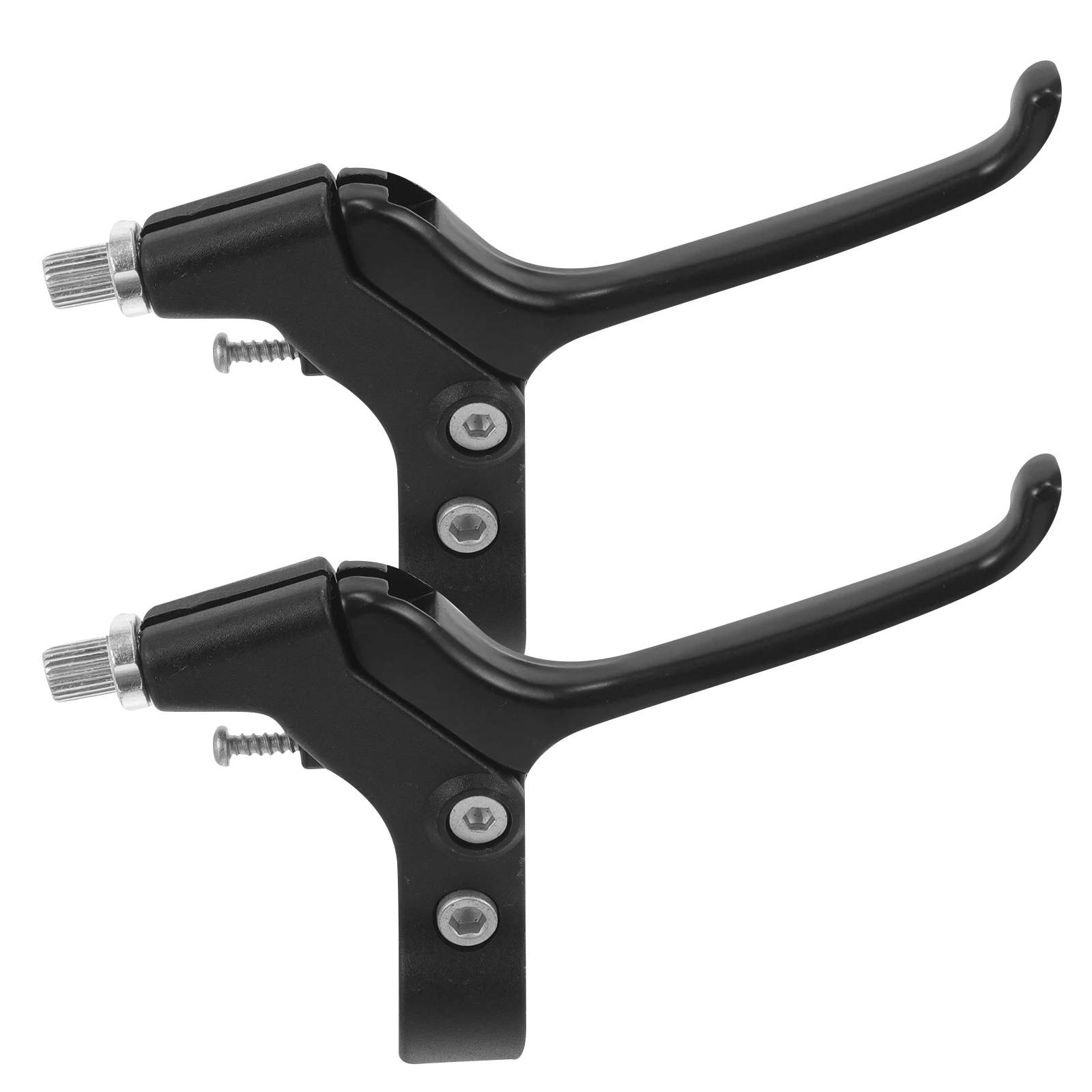 

2pcs Black Brake Handle Brake Levers Kids Mountain Bike Durable Compact Essential Parts Cycling Gifts Bike Brakes