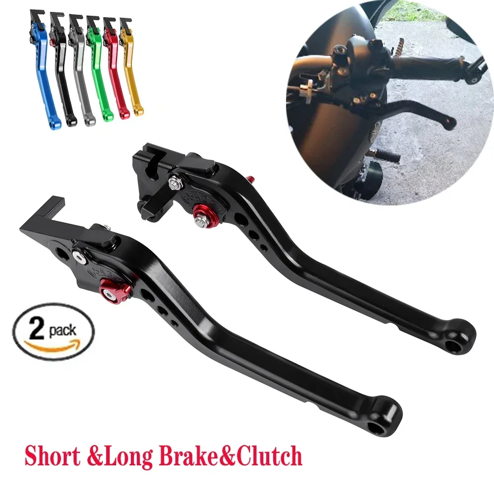 

MT07 MT09 2014-2020 Short/Long Brake Clutch Levers For Yamaha FZ1 FAZER FZ6R FZ8 XJ6 FZ6 MT-07 09 FZ-09 XSR700 XSR900 Tracer 900