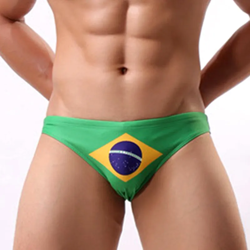 Mens Bikini Brazilian Swimwear Swim Briefs Sexy Mini Swimming Trunks For Boy Swimsuit Bathing Suit Beach Short Desmiit Sunga AUS