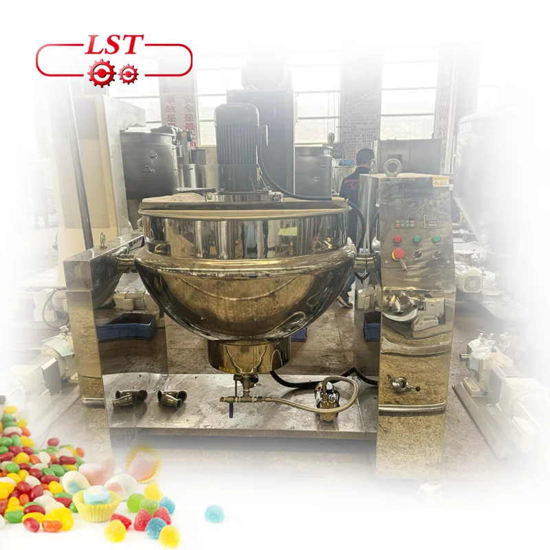 Gorąca sprzedaż LST 50L Gummy Jelly Mixer Machine Syrop Garnek do gotowania