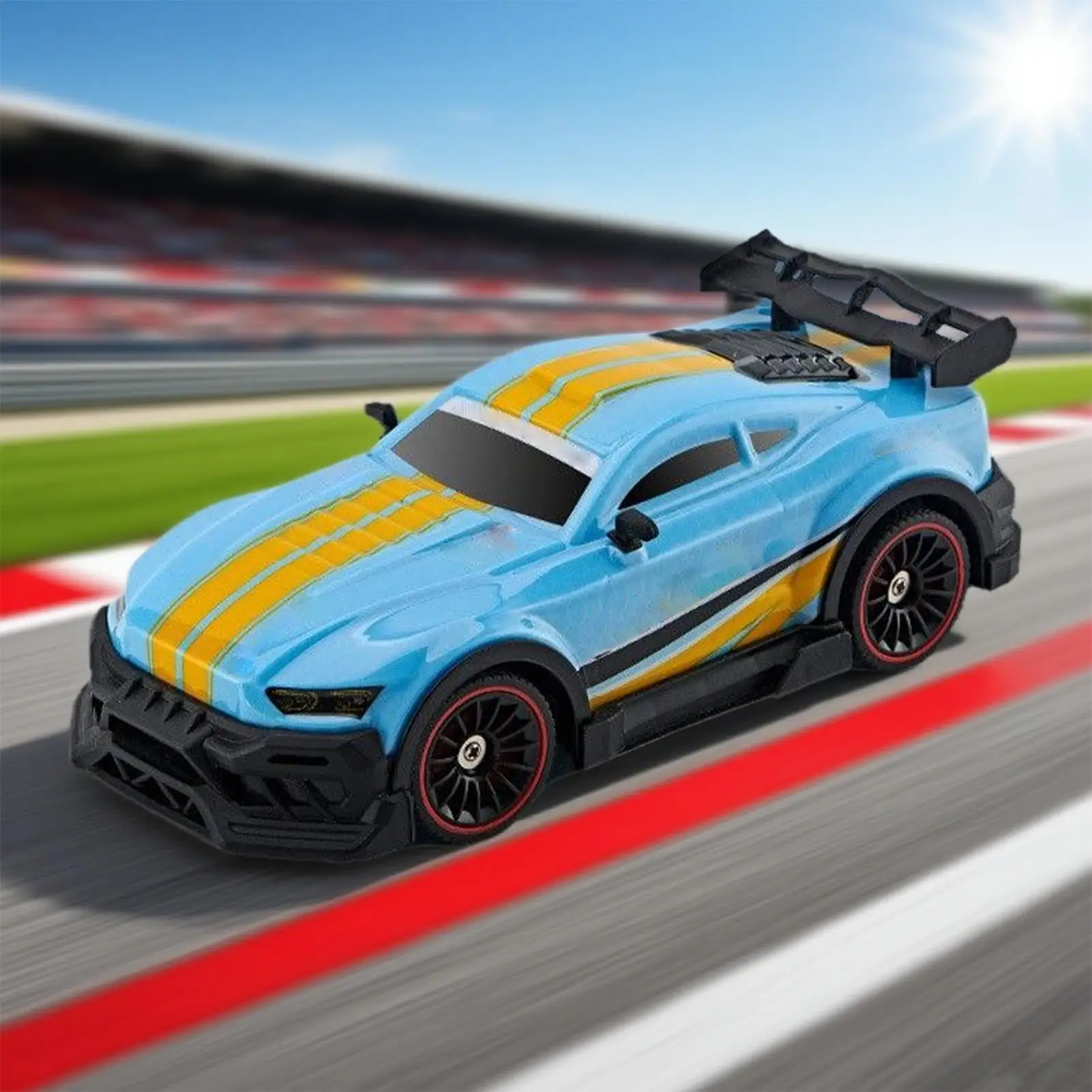 

Remote Control Car Rc Cars Toys Vehicle Lighted 2.4Ghz Game For Travel School Home Playtime Hand-Eye Coordination Preschoolers