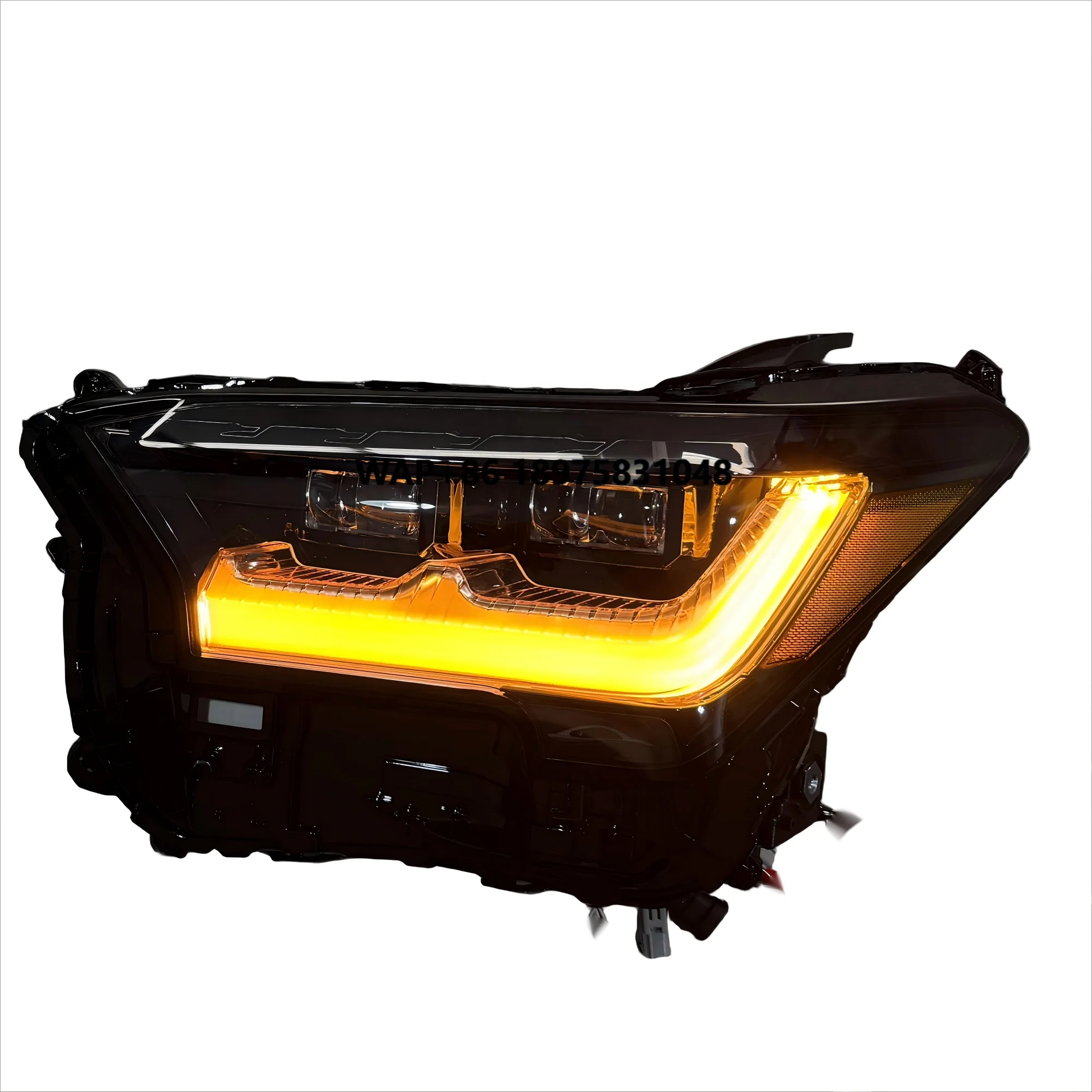 

Mengxiang Front Headlight Assembly 12V 25W 6000 Lumens 4000K Retrofit/Upgrade for 4RUNNER 2025