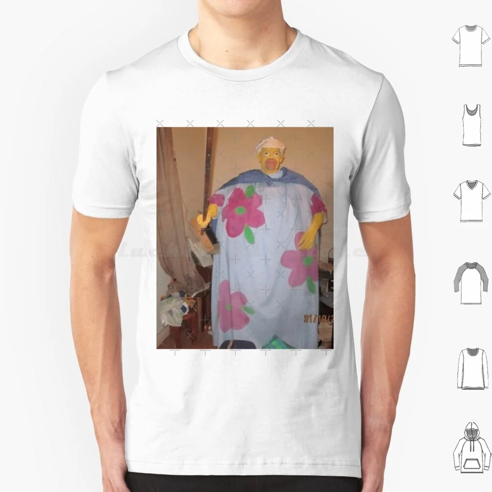 Homer Muumuu Creepy Costume-Cursed Image #0004 T Shirt 6Xl Cotton Cool Tee Cursed Image Cursed Images Cursed Meme Cursed Memes