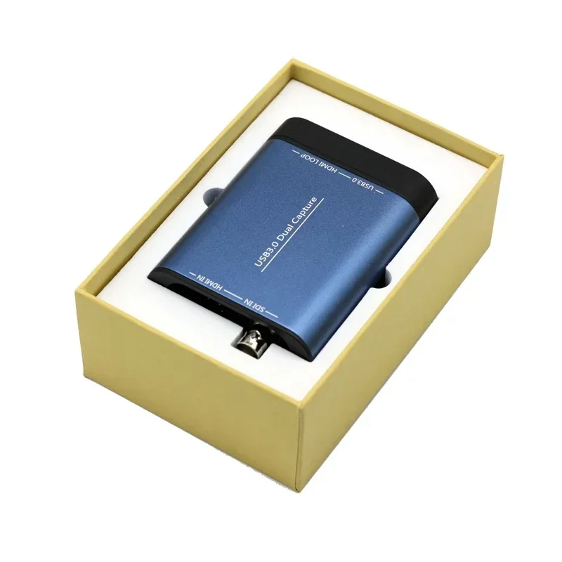 Unisheen Game Streaming Live Broadcast 1080P OBS vMix Wirecast Xsplit USB3.0 60FPS Dual SDI HDMI VIDEO CAPTURE Box Card Grabber