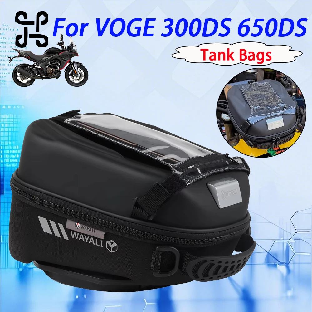 

For VOGE 350AC 525AC 650DS Motorcycle Tanklock Storage Bag Waterproof Motorcycle Luggage Large Capacity Accessories 2021 - 2023
