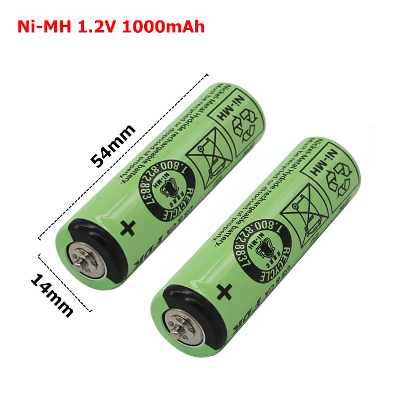 1.2V 1000mAh New Shaver Battery for Panasonic ER-1510 ER-1511 ER-1610 ER-1611 ER1611 ER1612 ER146 ER147 ER148 ER149 ER160 ER1610