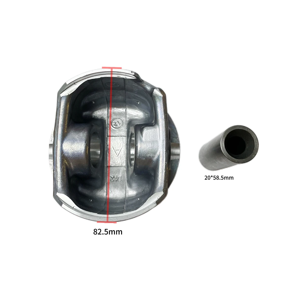 High Performance Piston with Rings for Audi VW C6 A7 A8 2.0T 2.4 BDW 2.8 3.0T OE 06D107066T 06E107065DG