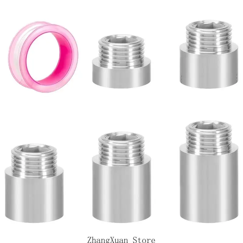 

Strong Brass Extension Fitting 1/2 Thread for Kitchen & Bathroom Valves Systems 3XUF