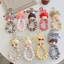 2024 Pop Blind Box Dimoo Diy Kawaii Accessoires Mobiele Ketting Rugzak Hanger Pochacco Sleutelhanger Kralen Decoratie Sleutelhanger