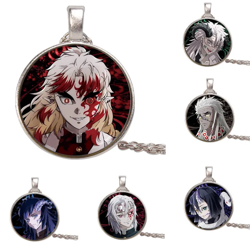 

Значок «Убийца демонов», очаровательный Kyojuro Rengoku Mitsuri Kanroji, аниме, ювелирные изделия, креативный аксессуар, милый кулон, подарок для косплея для фанатов