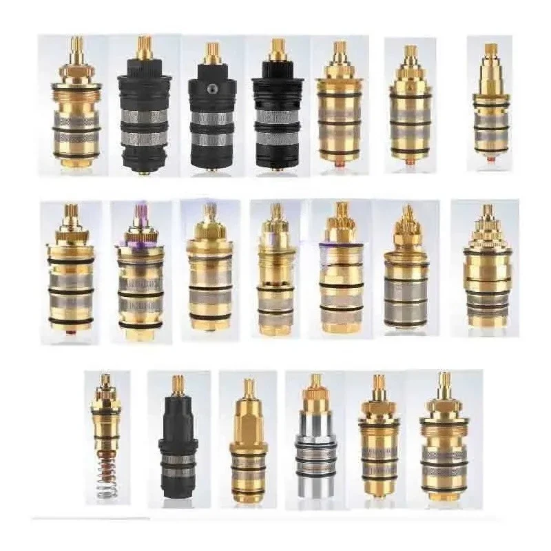 

Customize all kinds of shower thermostatic cartridges,thermostatic cartridge 1pcs