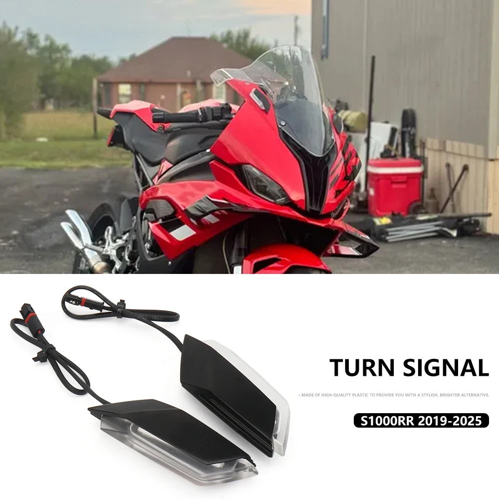 

Motorcycle Flasher LED Turn Signal Light Mirror For BMW S1000RR S1000 RR S 1000 RR 2019-2025 s1000rr Accessories Indicator Kit