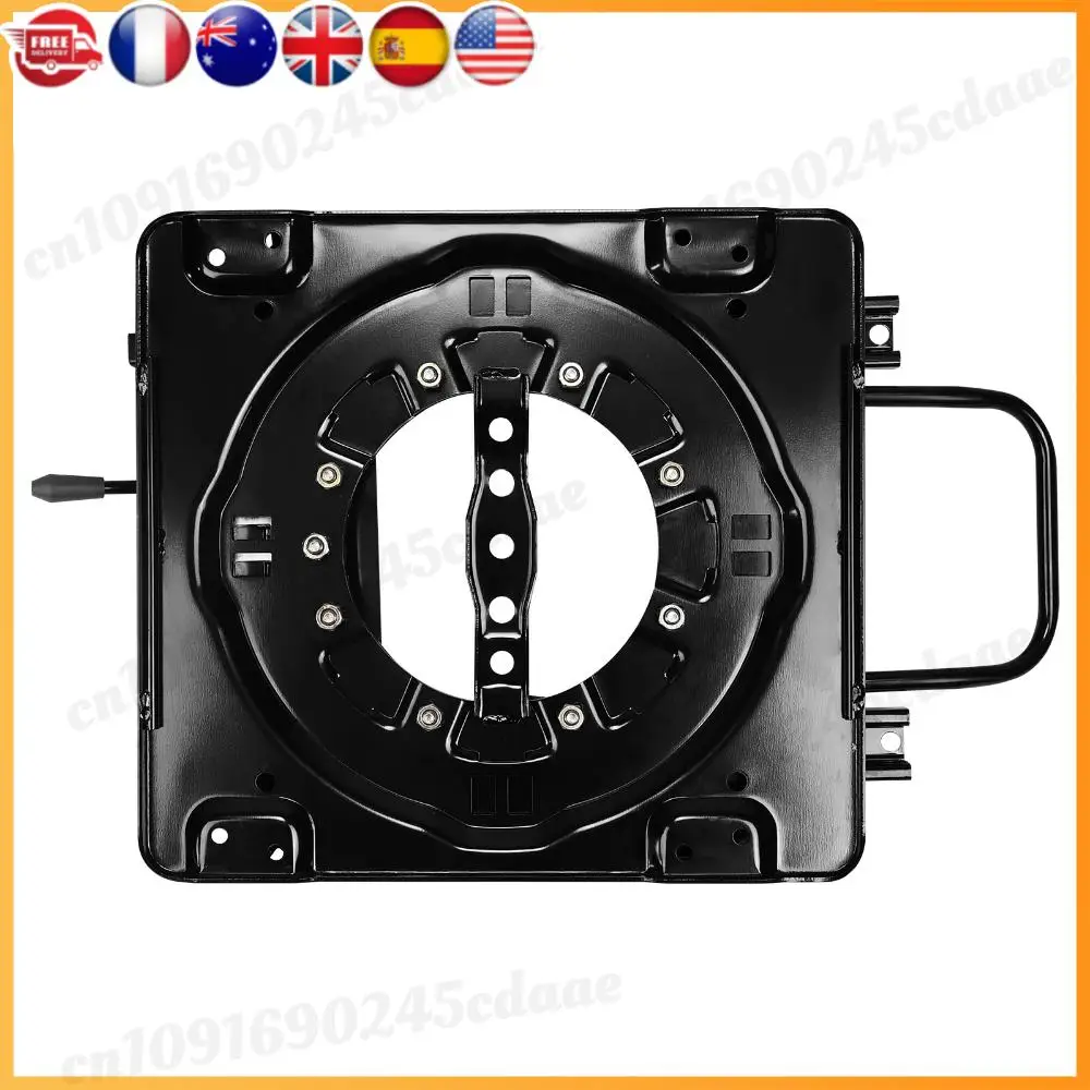 

3mm Steel Plate Replacement Swivel Seat Parts 360 Degree Rotatable Universal Seat Swivel Base W/ Slider for Caravan Car Boat Bus