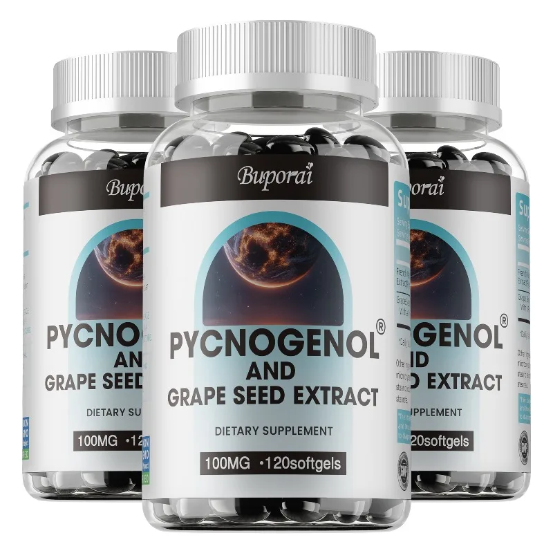 

Экстракт пикногеноля и виноградных косточек — антиокислительный, антивозрастной, способствует здоровью кожи, улучшает сон