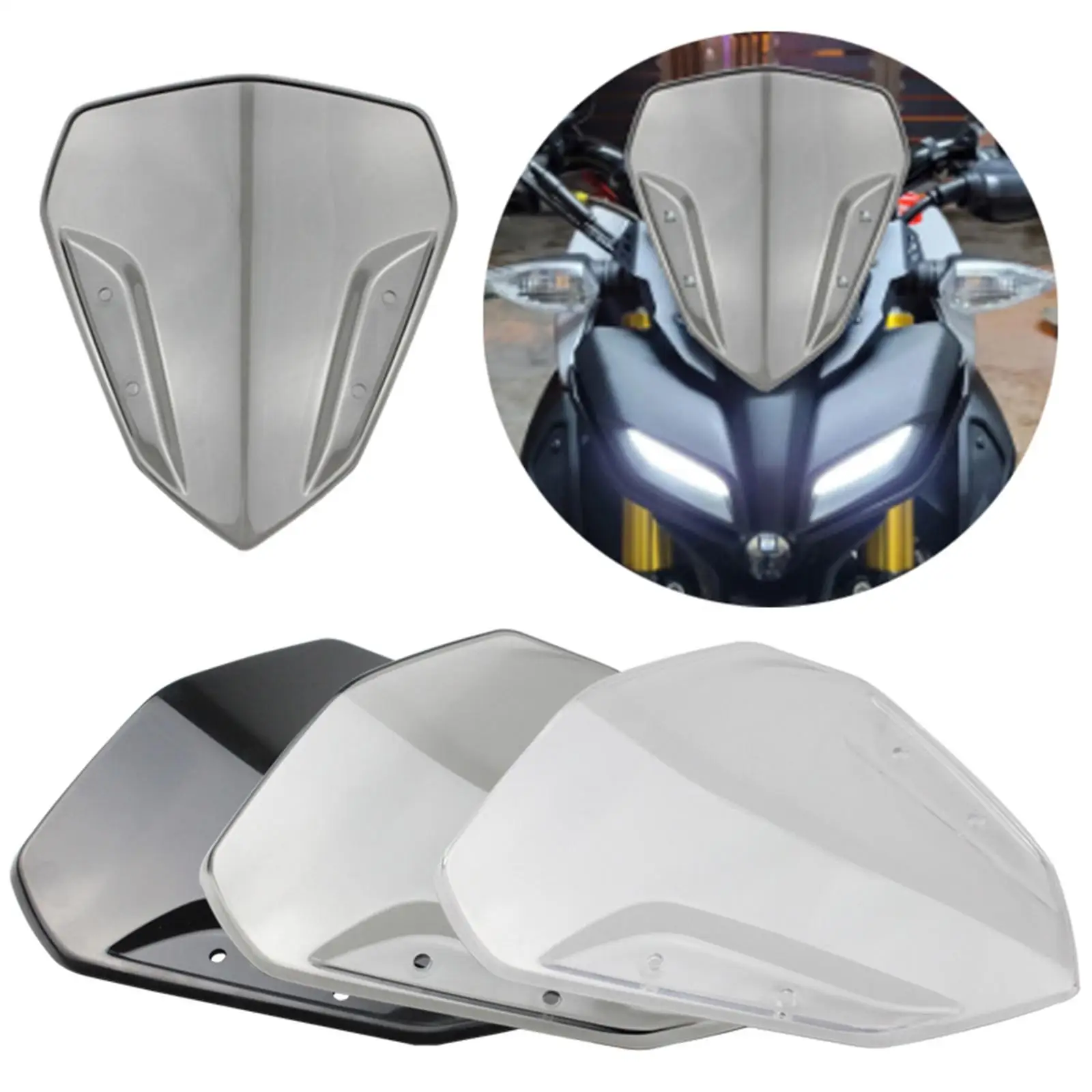 Motorcycle Windshield Moto Accessories Windproof Motorcycle Scooter Parts Handguard Protector Windscreen for Yamaha Nvx155