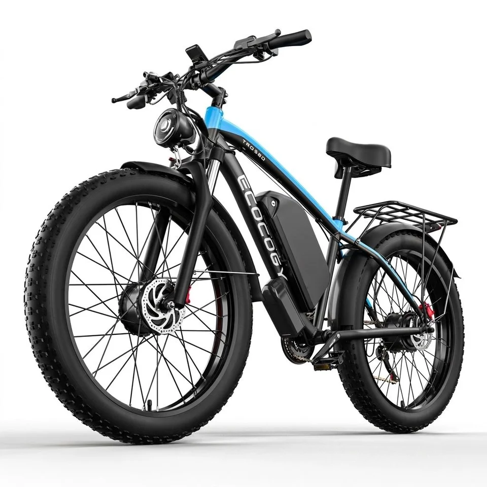 Electric bike G7 4000W large motor 52V32AH battery mountain electric bicycle 65 km/h 26-inch tire all-terrain off-road e-bike image 8