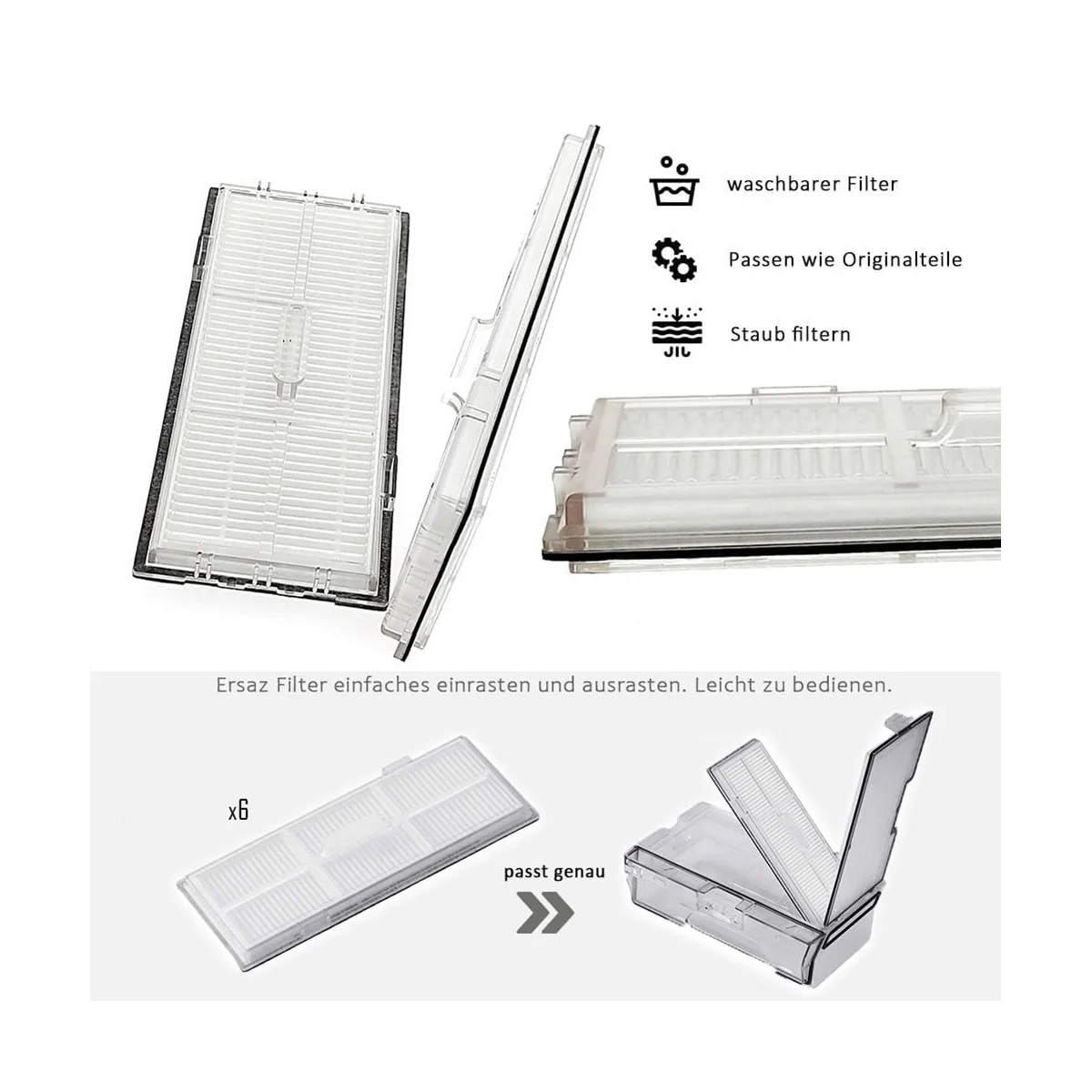 Аксессуары для пылесоса S8 S8 Pro Ultra S8+ Запасные части Duo Roller Основные боковые щетки Салфетки для швабры HEPA-фильтры Аксессуары