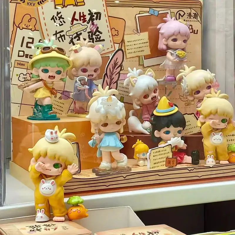 

Genuine Product Yobu Generation 2 Life'S First Experience Series Blind Box Desktop Ornaments Figurine Toys Cute Gift Lovely
