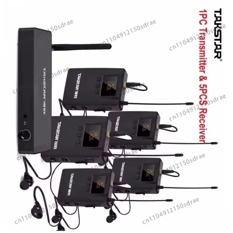 systeme-de-surveillance-sans-fil-avec-ecouteurs-intra-auriculaires-emetteur-recepteur-audio-uhf-portee-de-transmission-de-164-pieds-takstar-wpm-300