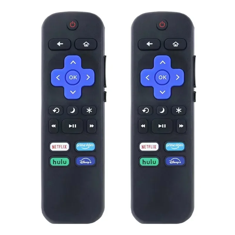 New Remote Control Replacement for Roku TVs Compatible with TCL Hisense Onn Insignia HITACHI 1 or 2 Pcs