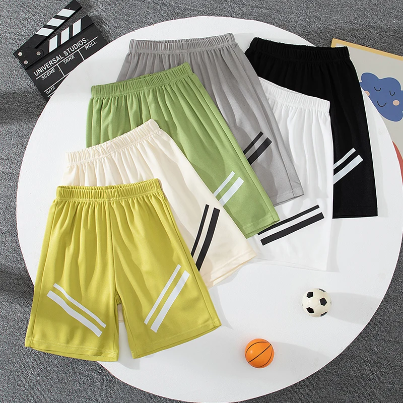 

Комплект из 1/3 предметов: летние детские разноцветные быстросохнущие повседневные шорты, универсальные спортивные шорты-бриджи для мальчиков и девочек