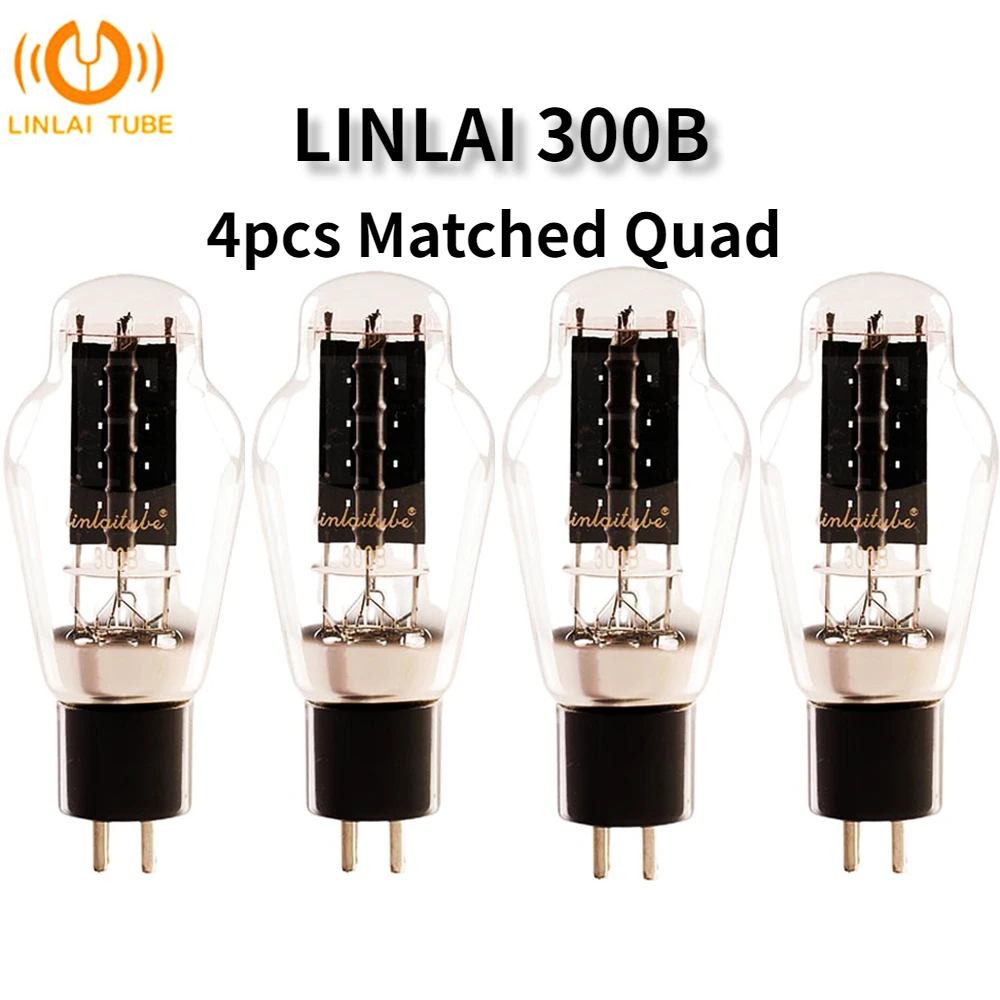 LINLAI 진공관 300B HIFI 오디오 밸브 전자 튜브 앰프 키트, DIY 공장 정밀 테스트 및 일치