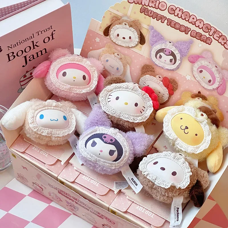 

TOPTOY Sanrio Family плюшевый медведь серии виниловый плюшевый кулон Coolomi Melody слепая коробка подарок