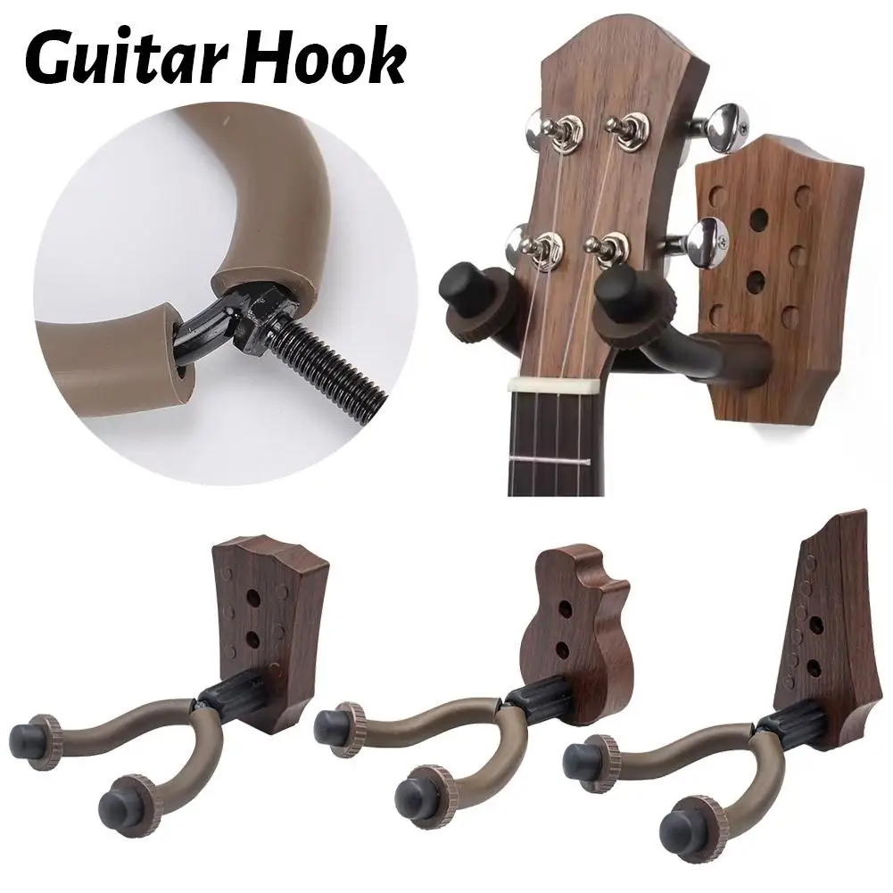 

Guitar Hook, Violin Wall Mount, Ukulele Wall Mount Display Guitar Guitar Non-slip Hanger Hook Rack Guitar Y5F7