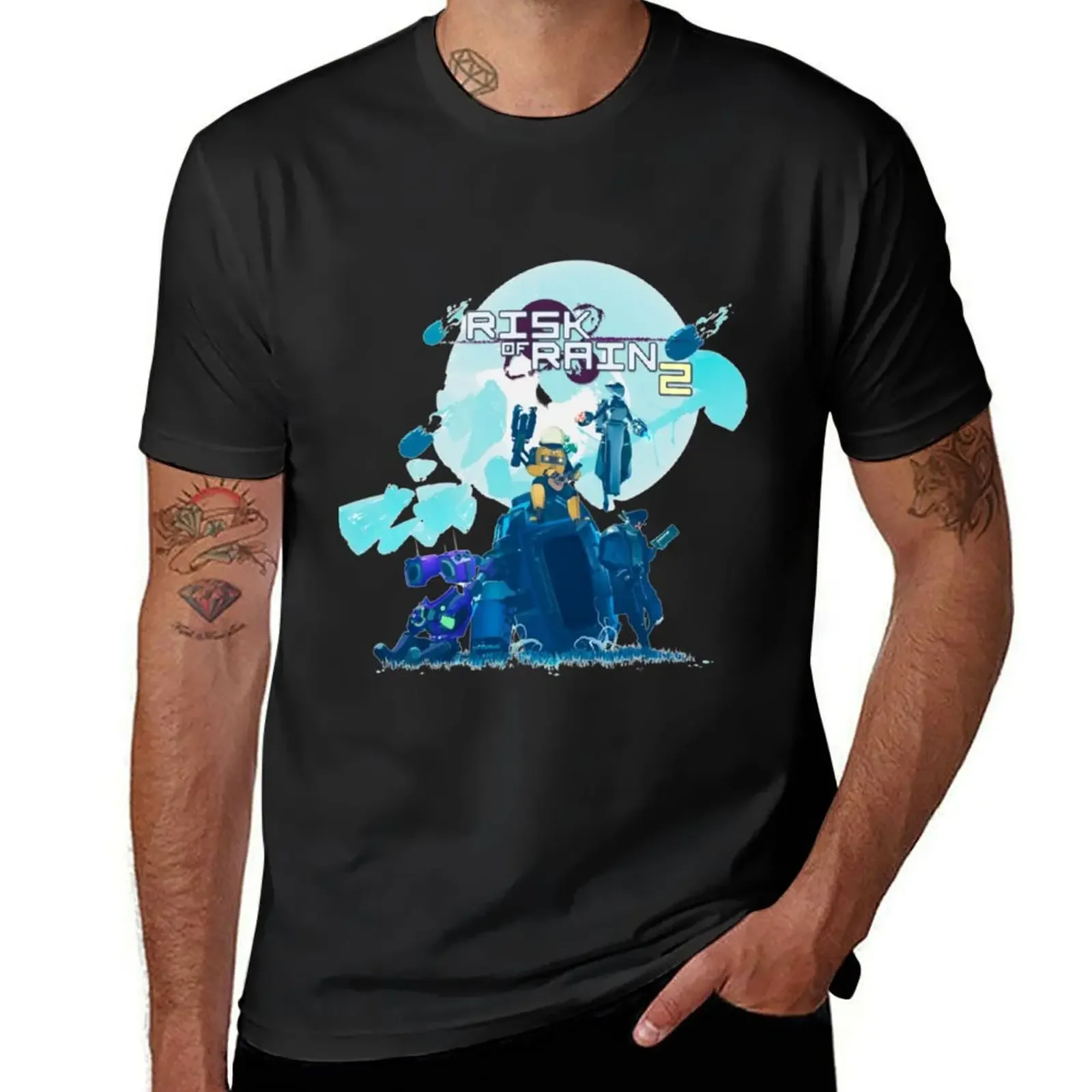 

Risk of Rain 2 T-Shirt graphic tee shirt anime t shirts funny gifts kawaii clothes funny t shirts men