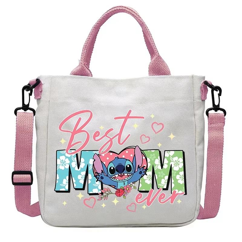 غرزة حقائب اليد حقيبة كتف واحدة حقائب كروسبودي الكرتون سعة كبيرة حزمة فتاة طالب قماش لطيف حمل حقيبة الطفل هدية #2