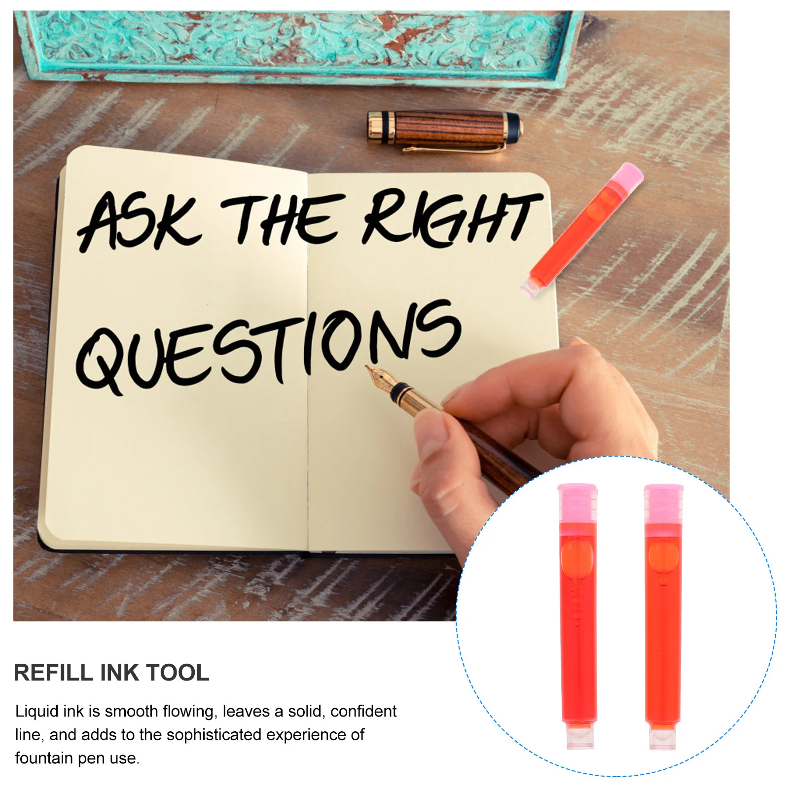 

50Pcs Colorful Erasable Ink Refill Tool Material Ergonomic Design Smooth Flowing Ink for Students Students Stationery