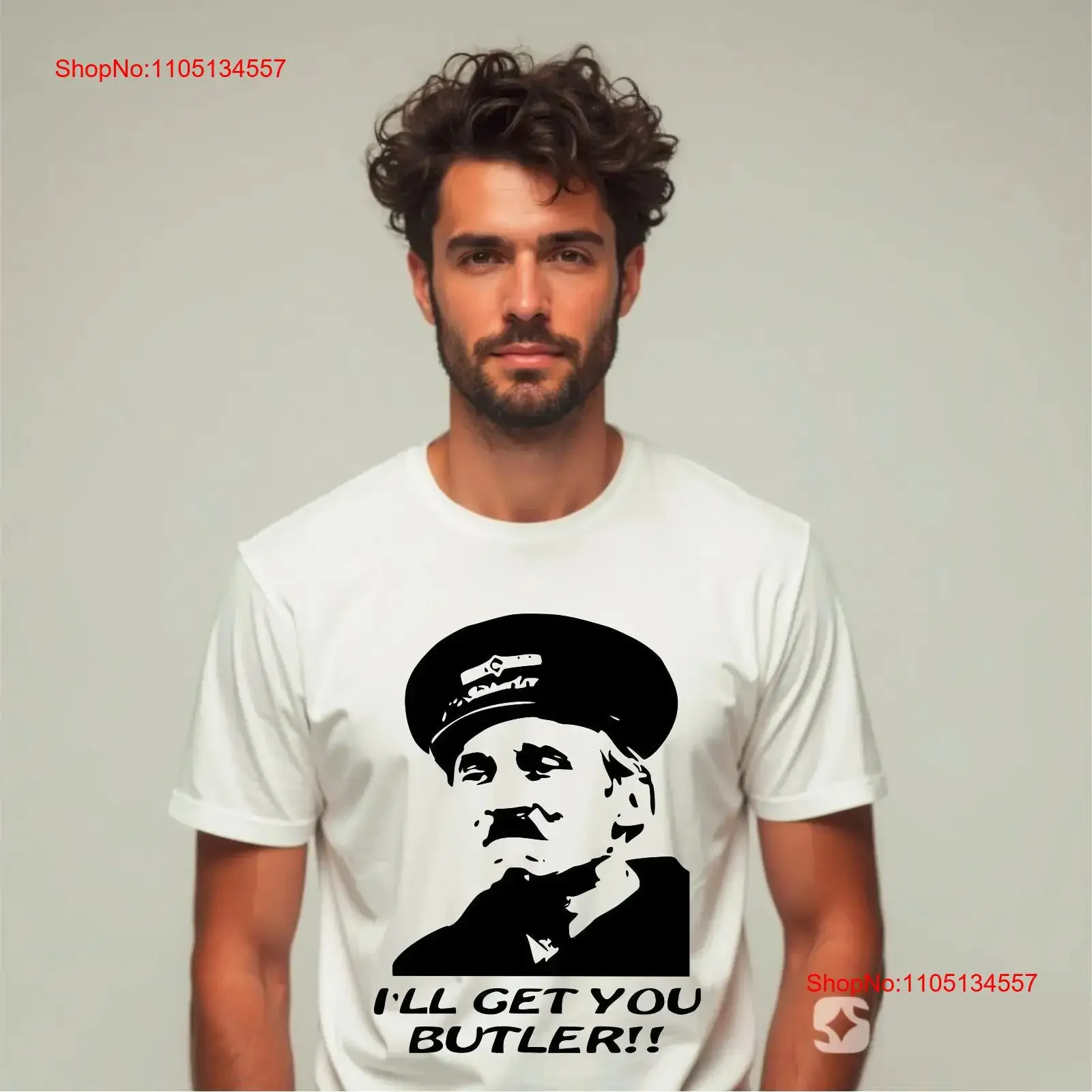 I'll Get You Butler Mens Funny On The Buses T Shirt British Sitcom 70's Blakey vintage Washed streetwear Slightly fashion homme