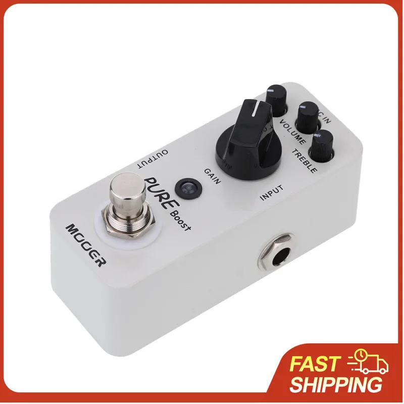 

Педаль эффектов Mooer Pure Boost Micro Mini Boost для электрогитары с технологией True Bypass