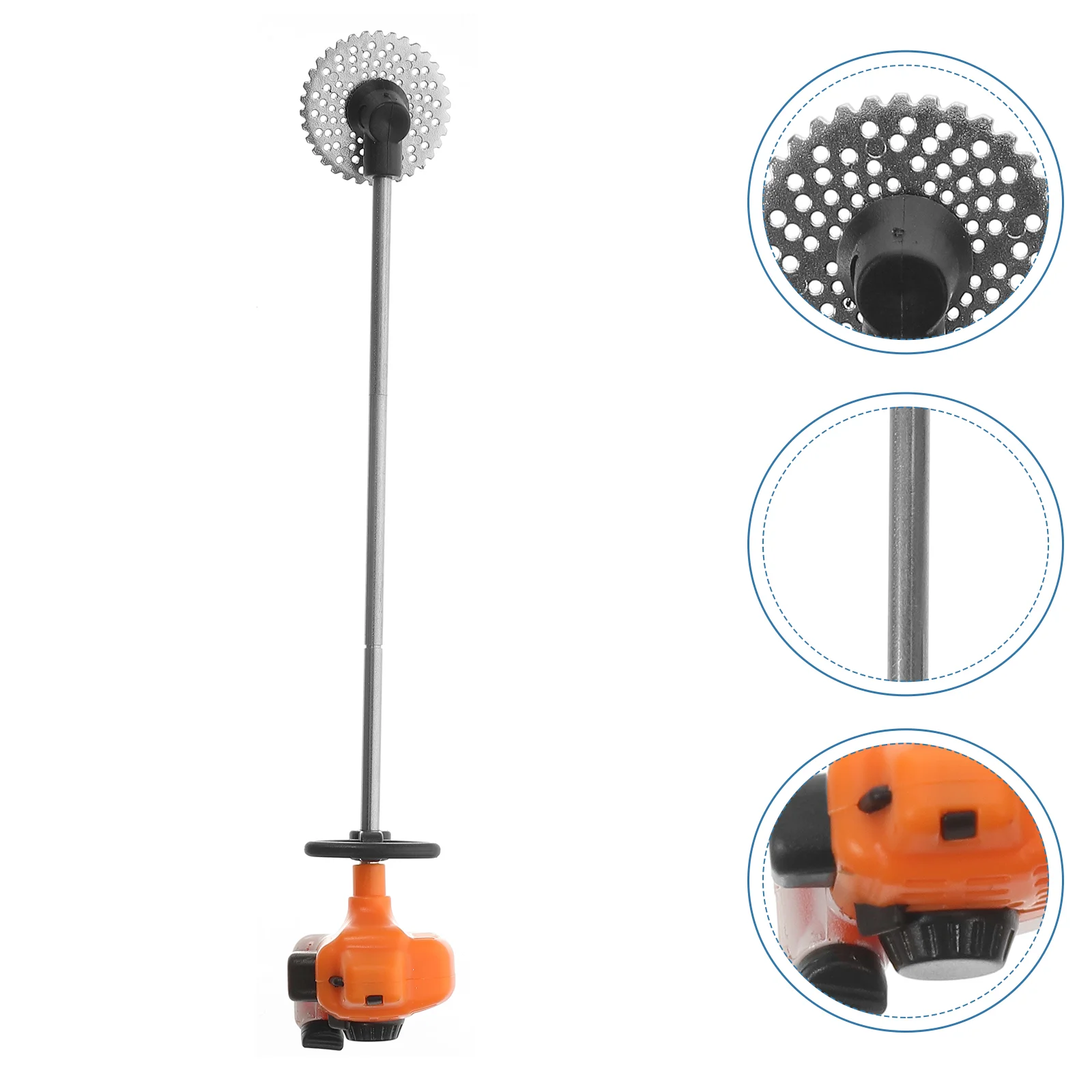 House Tiny Lawn Mower Miniature Lawn Mower Model House Decor Lawn Mower mini lawn mower model