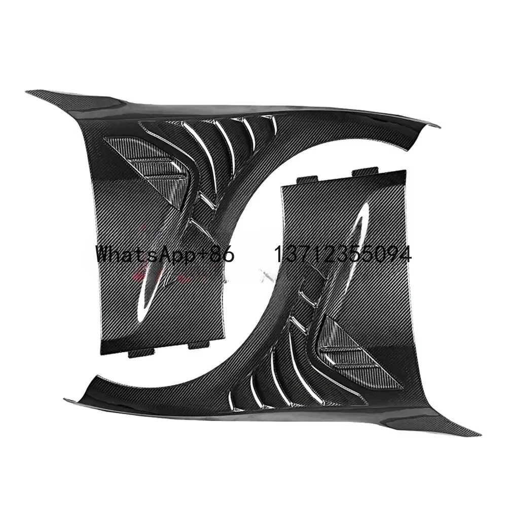 Full Dry Carbon Fiber Front Fender For BMW G80 M3 G82 M4 OD Style Bodykit